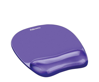 Podkładka pod mysz FELLOWES Podkladka żelowa CRYSTAL fioletowa 91441